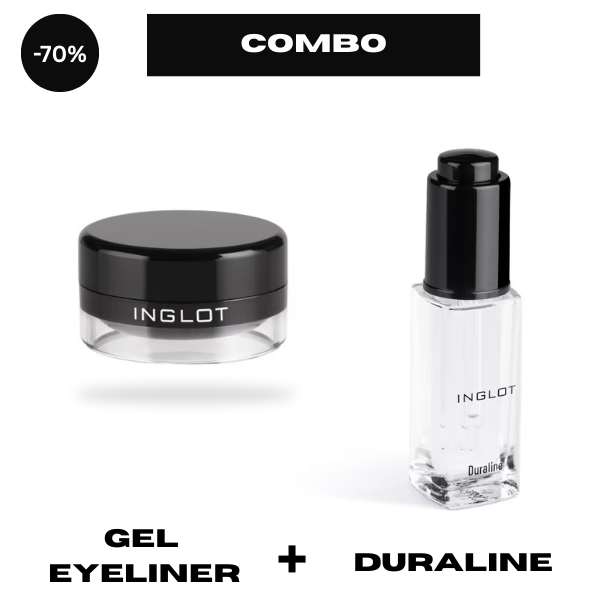 Inglot Duraline Makeup Mixing Liquid + AMC Eyeliner Gel Combo